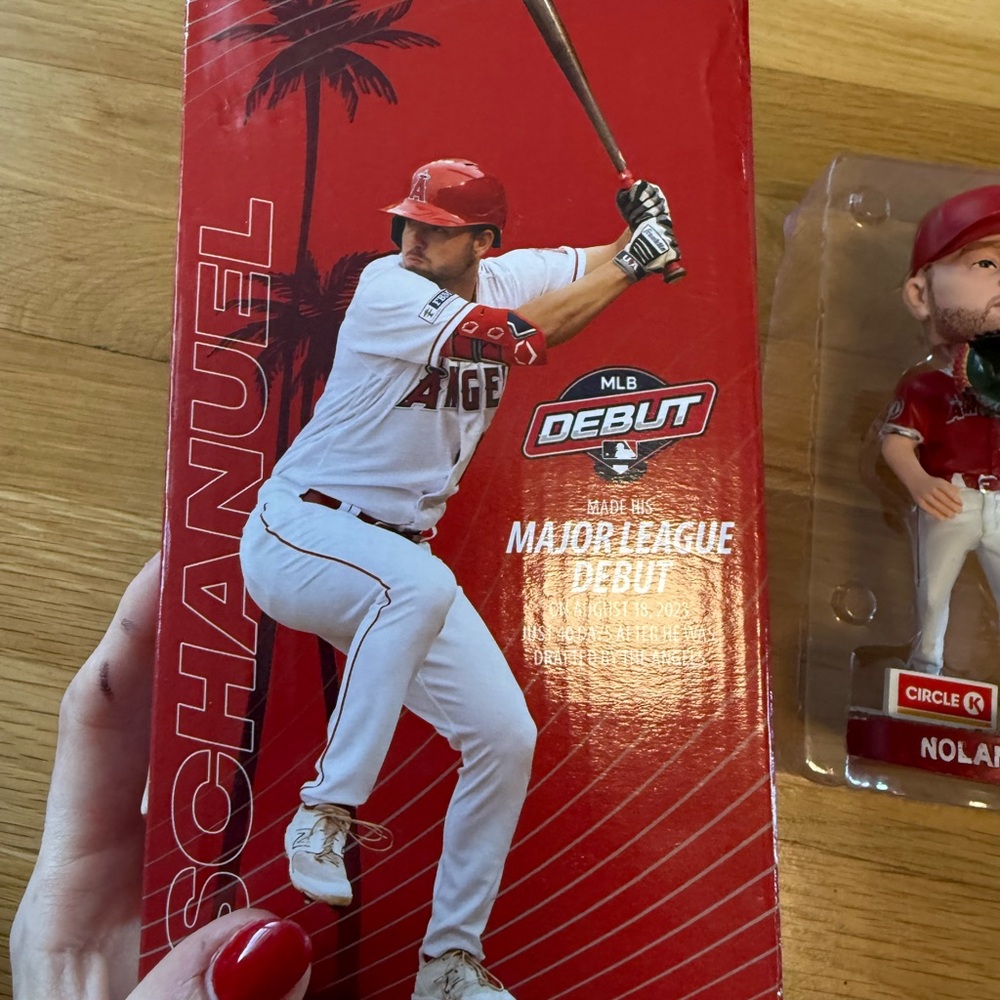 Nolan Schanuel Bobblehead - LA Angels 30-Game On-Base Streak Milestone - SGA - Picture 3 of 7
